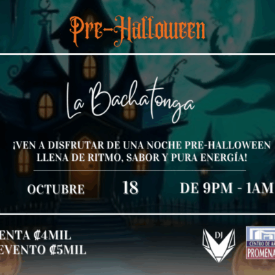 La Bachatonga Halloween