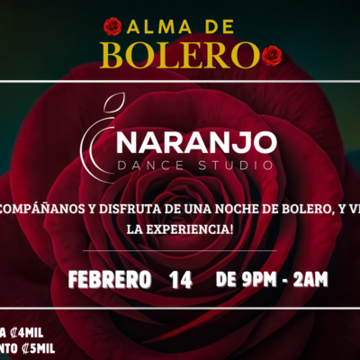 Entrada Alma de Bolero