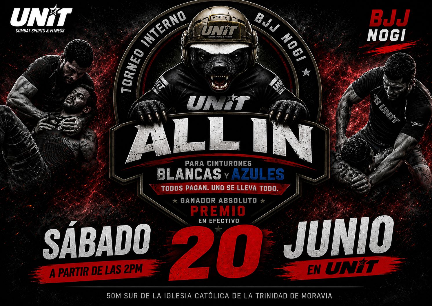 The Unit Honeybadger’s ALL IN