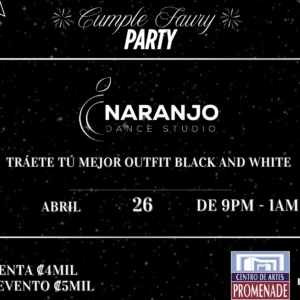 Entrada Cumple Faury Party